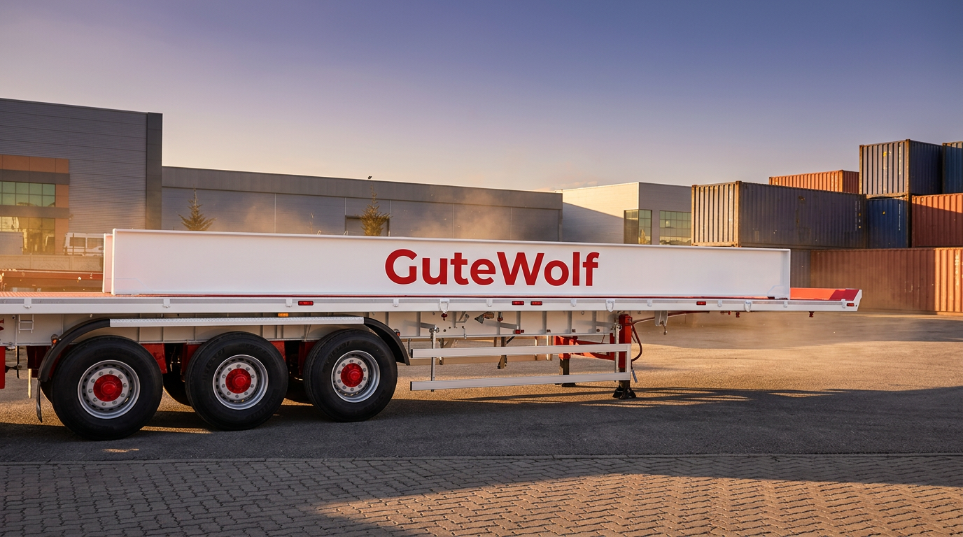 Бортовой полуприцеп GuteWolf 13.6 м (алюминий)